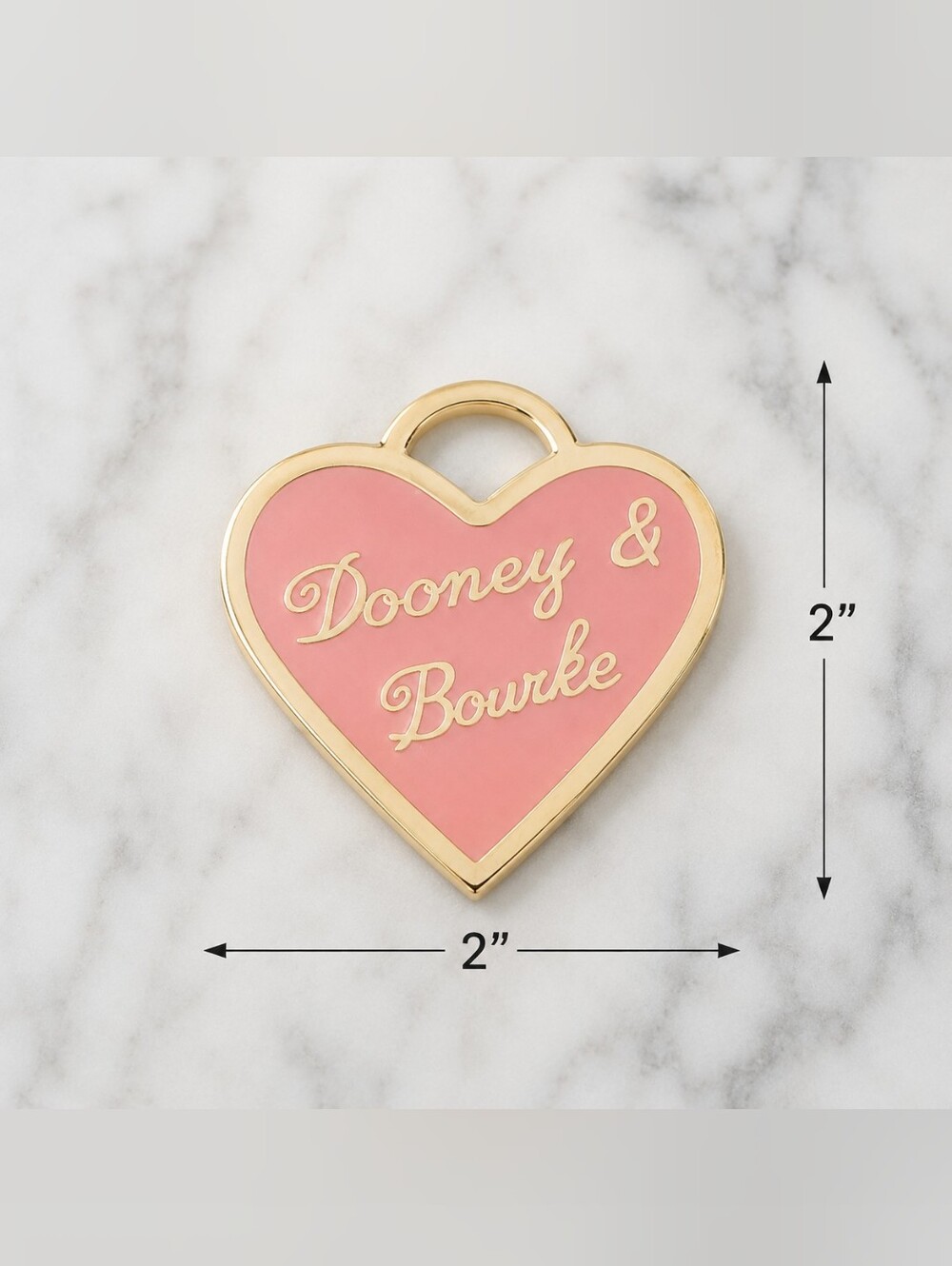 Dooney & Bourke Vintage Heart Charm - Picture 5 of 8